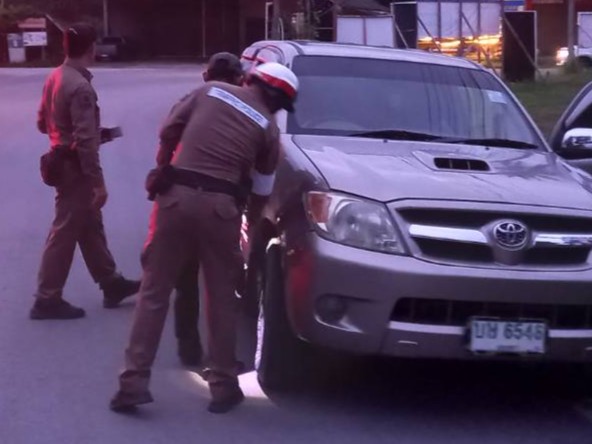 จุดตรวจสัมพันธ์จับยาเสพติด